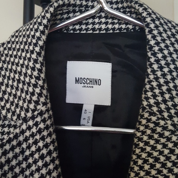 Moschino vintage houndstooth jacket - Picture 2 of 8